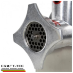 Masina de tocat carne profesionala Craft-Tec® MK-12, 4000W, 250 Kg/h, inox, reductor in baie de ulei, accesorii incluse MX710 - imagine 2