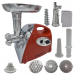 Masina electrica tocat carne ROSIE 3800W, 3 site, accesorii rosii inclus Craft-Tec MX713
