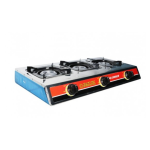 Plita gatit / aragaz portabil inox cu 3 arzatoare Craft-tec MX140 - imagine 2