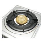 Plita gatit - aragaz din INOX 1 arzator, Craft-tec, MX138 - imagine 4