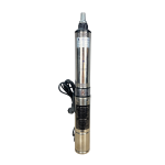Pachet Pompă Submersibilă Agrosat QJD5-120/8-1.5, 1500W, 8 Turbine, 120 m, 5 m³/h, Inox + Prescontrol Automat - imagine 2