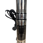 Pachet Pompă Submersibilă Agrosat QJD5-120/8-1.5, 1500W, 8 Turbine, 120 m, 5 m³/h, Inox + Prescontrol Automat - imagine 5