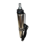 Pachet Pompă Submersibilă Agrosat QJD5-120/8-1.5, 1500W, 8 Turbine, 120 m, 5 m³/h, Inox + Prescontrol Automat - imagine 4