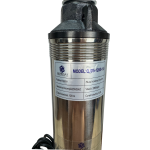 Pachet Pompă Submersibilă Agrosat QJD5-120/8-1.5, 1500W, 8 Turbine, 120 m, 5 m³/h, Inox + Prescontrol Automat - imagine 3