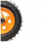 Roata roaba 350-8 ax 20'', cu rulment, PORTOCALIE MX277 - imagine 3