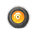 Roata roaba 350-8 ax SUBTIRE 14'' cu bucsa, portocalie MX273