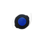 Tambur motocoasa automat, cap buton albastru M10 X 1,25, CRAFT-TEC MX504