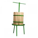 Teasc, presa din lemn pentru zdrobit struguri, fructe, 40L Lider Premium MX954