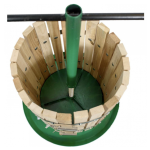 Teasc, presa din lemn pentru zdrobit struguri, fructe, 40L Lider Premium MX954 - imagine 3