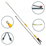 Tija vermorel 2.7M Metal+accesoriu galben MX242
