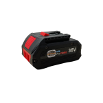 Acumulator German Meister 36V 5.0Ah CORE Pro Li-Ion, Indicator Nivel Baterie, pentru Scule German Meister Albastre