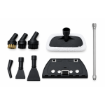 Aparat de Curățat cu Abur Domotec 3200W, Presiune 3 Bar, 105°C, Rezervor 1.2L, Încălzire 15 Secunde, 6 Trepte, 11 Accesorii + 4 Lavete Cadou - imagine 3