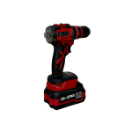 Bormașină Autofiletantă cu Percuție German Meister 36V, Brushless, Mandrină Metalică 10 mm, 2 Acumulatori 4Ah, 25 Trepte, Set Accesorii, Valiză - imagine 3