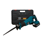 Fierăstrău Sabie cu Acumulator German Meister 36V 8Ah, Cursă 30 mm, 0–3600 RPM, 2 Acumulatori, 4 Pânze, Valiză Transport