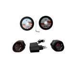 Mini Polizor Unghiular German Meister 12V, 19.500 RPM, Disc Ø80 mm, 2 Acumulatori Li-Ion, 2 Discuri, Încărcător - imagine 2