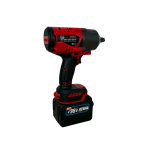 Pistol Impact German Meister 36V 8Ah, 1000 Nm, Brushless, 1/2”, 3 Trepte Viteză, 2 Acumulatori XGT, Valiză - imagine 3