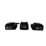 Set German Meister 2 Scule Brushless 36V 6Ah – Bormașină 80 Nm + Pistol Impact 380 Nm, 2 Acumulatori, Accesorii, Valiză - imagine 3