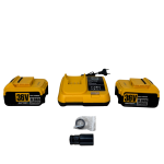 Set German Meister 2 Scule Brushless 36V 8Ah – Pistol Impact 800 Nm + Bormașină 50 Nm, 2 Acumulatori, Tubulară 22 mm, Valiză - imagine 2