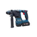 Trusă German Meister 4-în-1, 36V 5Ah cu 4 Acumulatori, Flex Ø125 mm, Pistol Impact 400 Nm, Bormașină și Rotopercutor Brushless, Afișaj Baterie Albastra *TRANSPORT GRATUIT* - imagine 8