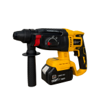 Trusă German Meister 4-în-1, 36V 6Ah, 2 Acumulatori, Rotopercutor 26 mm, Flex Ø125 mm, Pistol Impact 380 Nm și Bormașină Brushless, Valiză - imagine 11