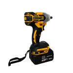 Trusă German Meister 4-în-1, 36V 6Ah, 2 Acumulatori, Rotopercutor 26 mm, Flex Ø125 mm, Pistol Impact 380 Nm și Bormașină Brushless, Valiză - imagine 7