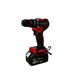 Trusă German Meister 4-în-1, 36V 6Ah, 2 Acumulatori, Rotopercutor SDS+ 26mm, Flex Ø125mm, Bormașină Brushless 80Nm, Pistol Impact 380Nm, Valiză - imagine 7