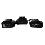 Trusă German Meister 4-în-1 Brushless, 36V 6Ah, 2 Acumulatori, Pistol Impact 380 Nm, Bormașină cu Percuție, Rotopercutor SDS-Plus 26 mm, Flex Ø125 mm, Valiză - imagine 2