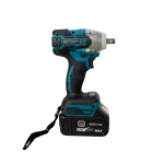 Trusă German Meister 4-în-1 Brushless, 36V 6Ah, 2 Acumulatori, Pistol Impact 380 Nm, Bormașină cu Percuție, Rotopercutor SDS-Plus 26 mm, Flex Ø125 mm, Valiză - imagine 10