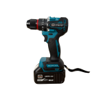 Trusă German Meister 4-în-1 Brushless, 36V 6Ah, 2 Acumulatori, Pistol Impact 380 Nm, Bormașină cu Percuție, Rotopercutor SDS-Plus 26 mm, Flex Ø125 mm, Valiză - imagine 7