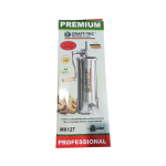 Mașină de Umplut Cârnați Craft-Tec Germany MX127, Verticală, 6 KG, Inox, 6 Pâlnii Incluse 14–35 mm - imagine 2