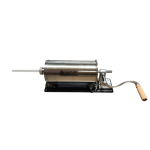 Mașină de Umplut Cârnați Craft-Tec Germany MX131, Orizontală, 4 KG, Inox, 5 Pâlnii Incluse 10/15/19/22/25 mm, Prindere cu Menghină - imagine 3