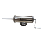 Mașină de Umplut Cârnați Craft-Tec Germany MX133, Orizontală, 2.5 KG, Inox, Prindere cu Ventuză, 3 Pâlnii Incluse 15/19/22 mm - imagine 3