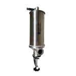 Mașină de Umplut Cârnați Craft-Tec Germany MX1833, Verticală, Inox Integral, 6 KG, 6 Pâlnii Incluse 14–35 mm, Prindere cu Menghină - imagine 3