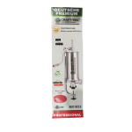 Mașină de Umplut Cârnați Craft-Tec Germany MX1833, Verticală, Inox Integral, 6 KG, 6 Pâlnii Incluse 14–35 mm, Prindere cu Menghină - imagine 2